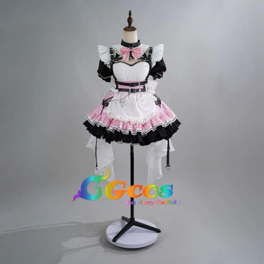バーチャルYouTuber　Vtuber　博衣こより　メイド衣装　コスプレ衣装 バーチャルYouTuber Vtuber 博衣こより メイド衣装 コスプレ衣装