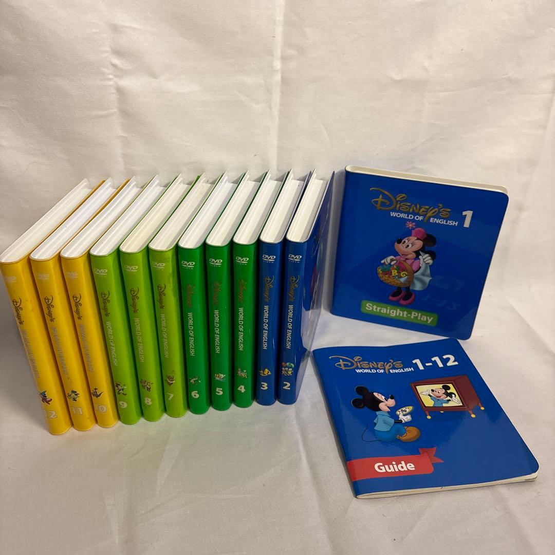 DWE 【正規品】ストレートプレイDVD 1〜12 全巻 ディズニー英語