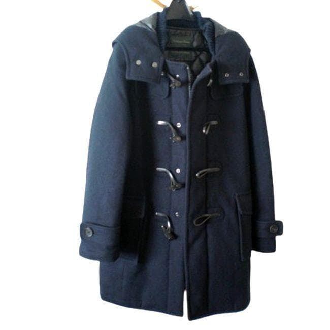 ナノユニバース 西川ダウン ダッフルコート ダウンライナー ブラック