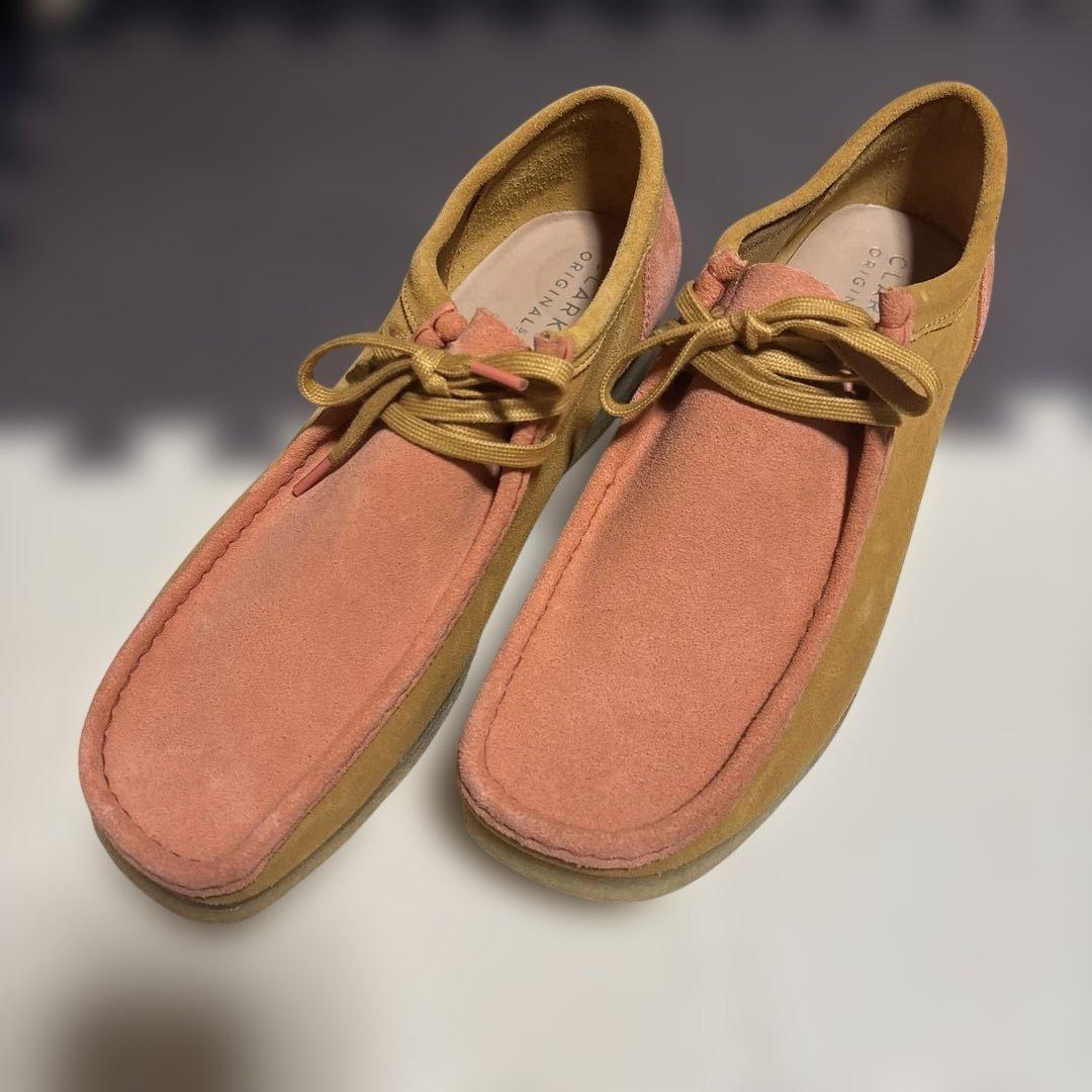 送料込　クラークス　ワラビー　30cm Wallabee / メンズ ワラビー（ブラックスエード） -Clarks (クラークス