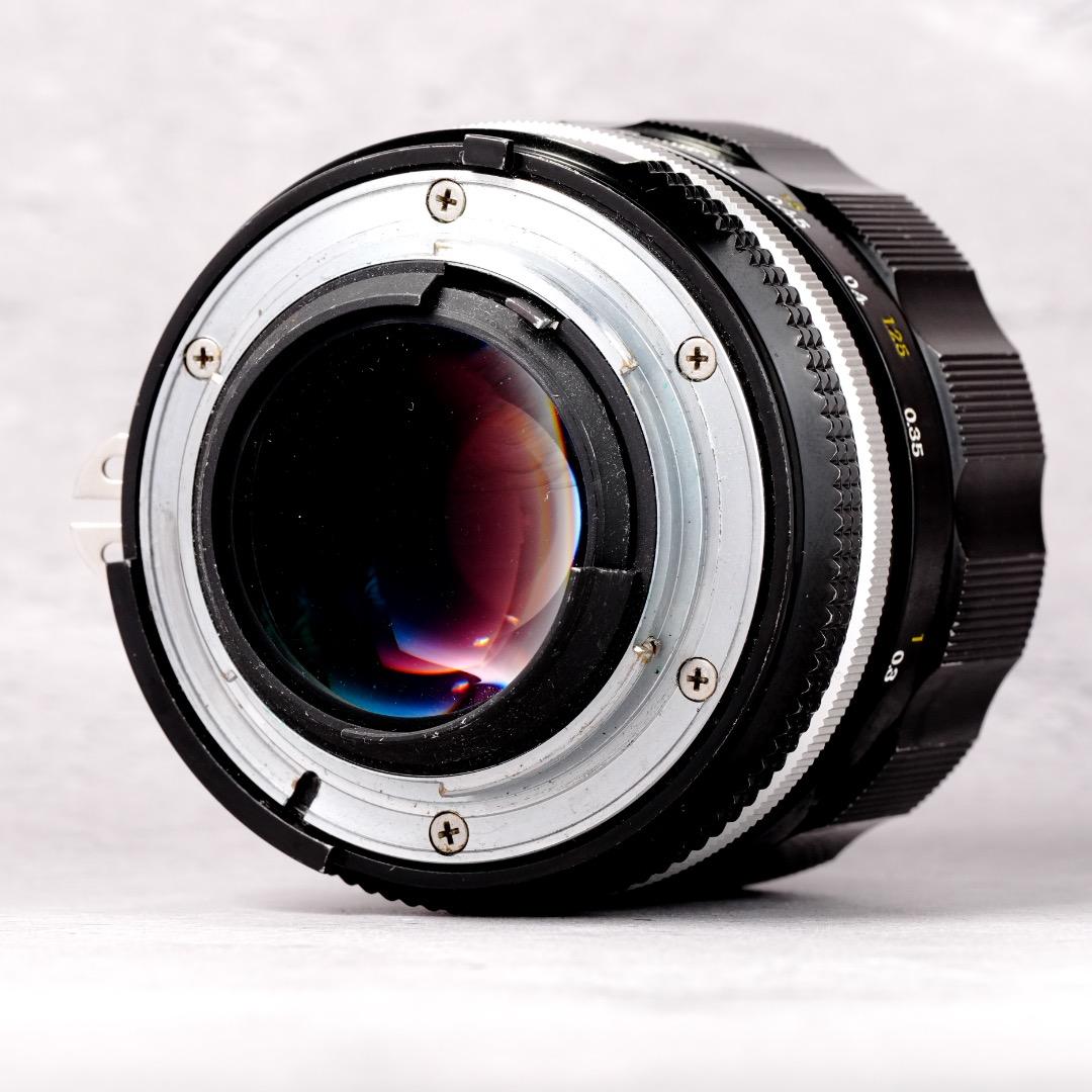 希少 Ai改 ニコン Nikkor-N C Auto 35mm F1.4 131