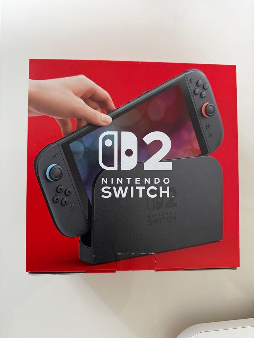 【新品未使用】Nintendo Switch2 本体　保護フィルムセット Nintendo Switch 2（日本語・国内専用） ＋ 画面保護ガラスフィルム