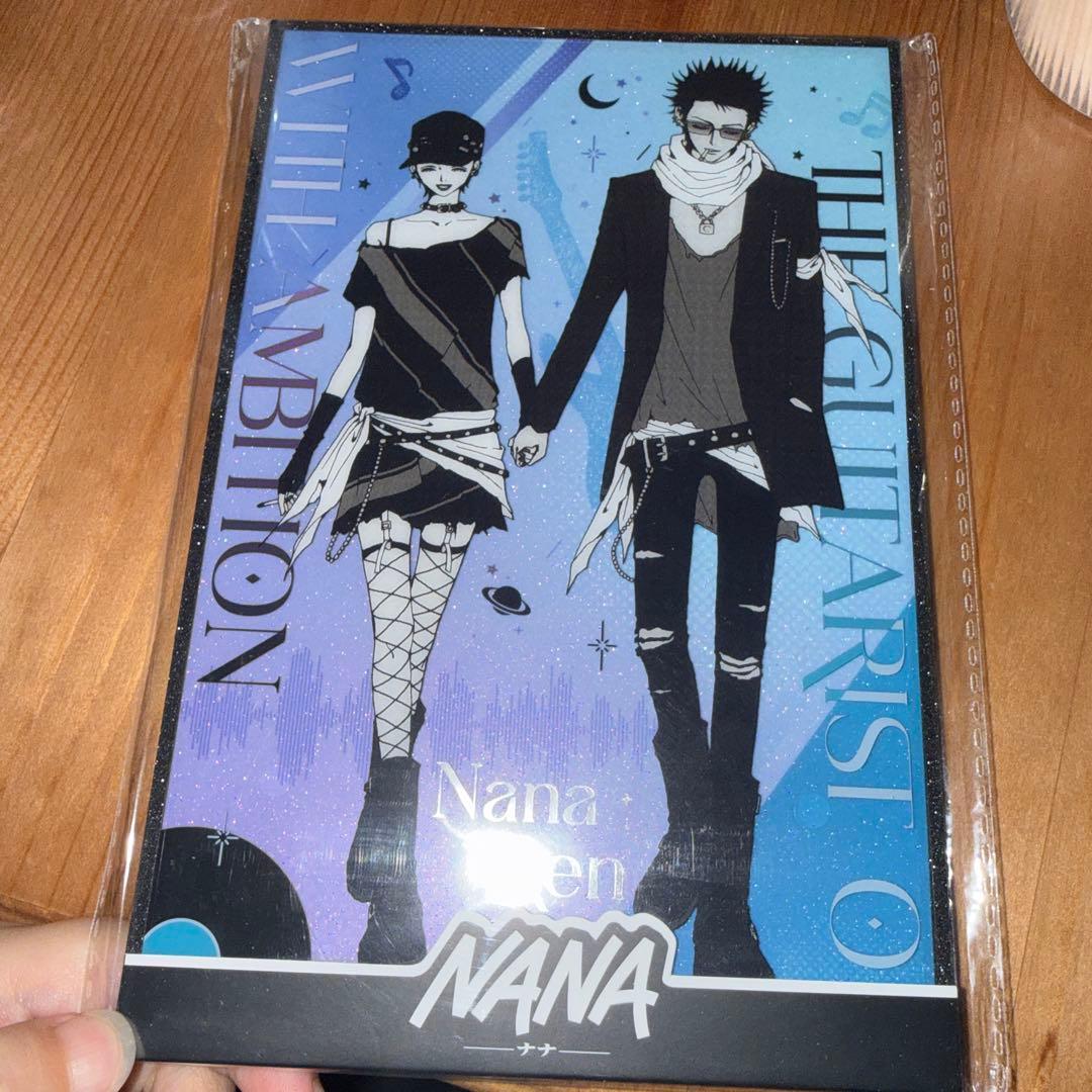 NANA 矢沢あい コラボカフェ アクリル 色紙 ナナ レン 新品未開封