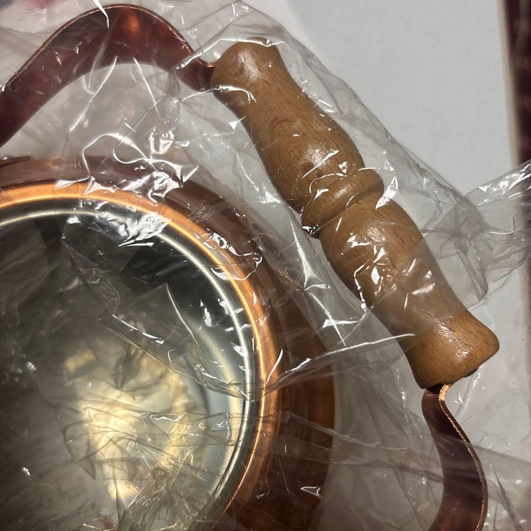 【新品未使用】銅製 ケトル 2.5L 株式会社よこやま 燕三条 やかん 銅ポット