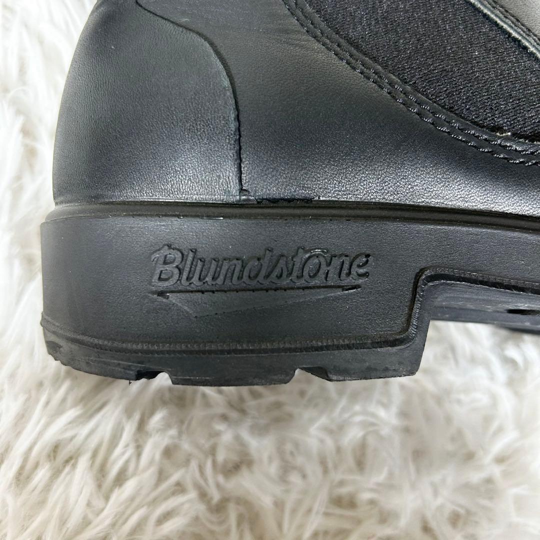 美品✨ブランドストーン サイドゴアブーツ ローカット ブラック 23.5cm