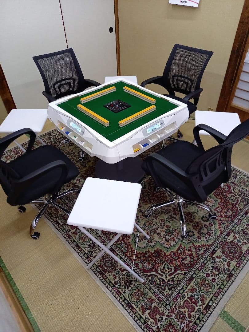 全自動麻雀卓　アルバンスリムスコア28S　2023年式　椅子テーブルフルセット 進化した家庭用全自動麻雀卓「スリムヴォイス」シリーズ新発売 | 株式