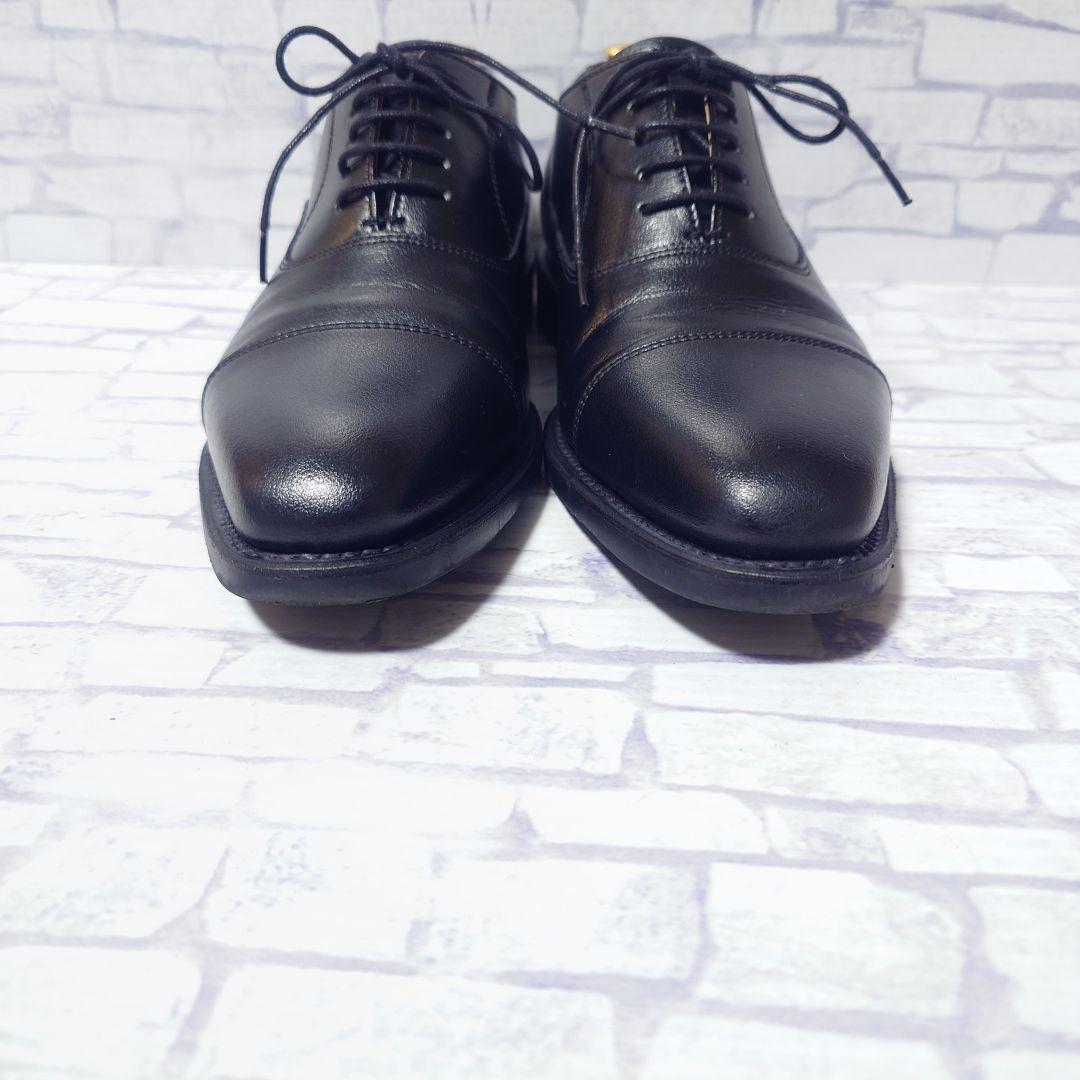 【極美品】REGAL ストレートチップ レースアップ シューズ 黒 24.5cm