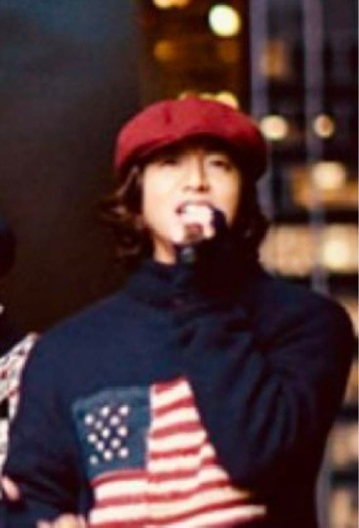 ラルフローレン/星条旗ニット/木村拓哉着用 - メルカリ