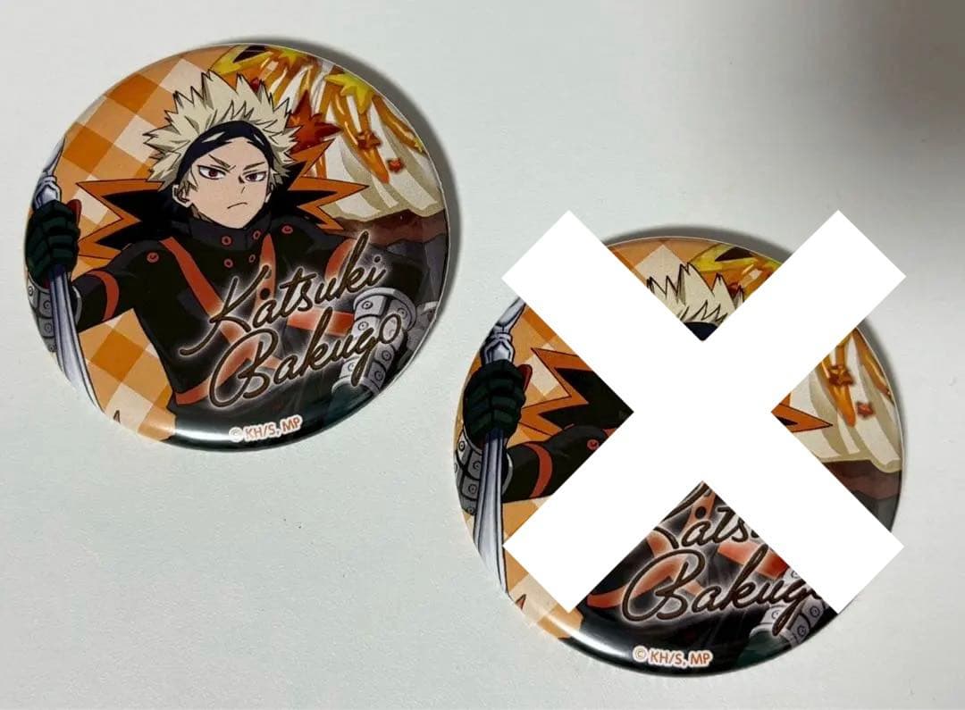 僕のヒーローアカデミア オープンスクール 爆豪勝己 缶バッジ - メルカリ