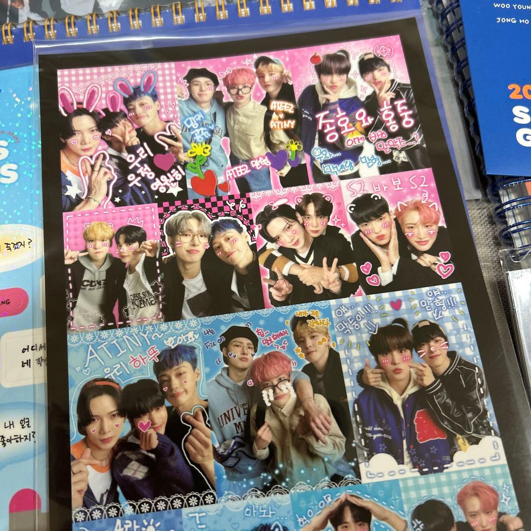 ATEEZ season's greetings 2020 2021 2022