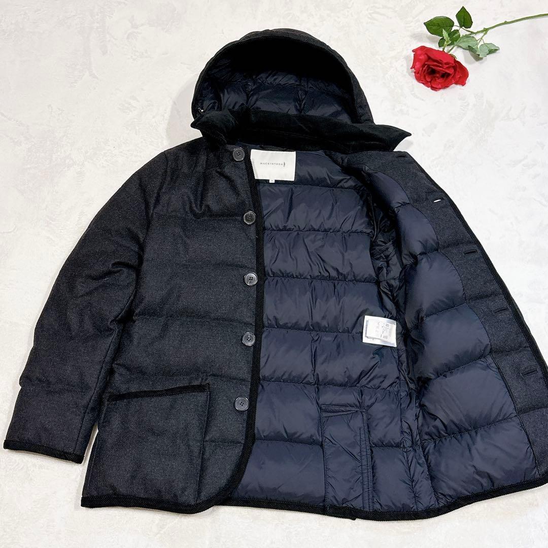 未使用✨　マッキントッシュ　ダウンジャケット　38 ダークグレー　メンズ マッキントッシュ ダウンジャケット メンズ SIZE 38 (M) MACKINTOSH