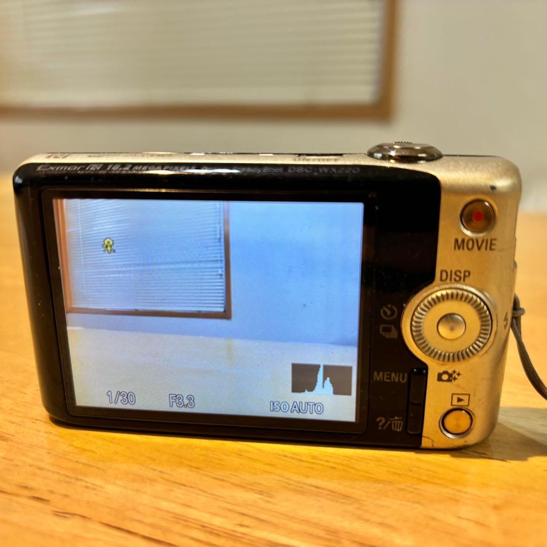 ジャンク扱い】【基本動作OK】SONY DSC-WX220