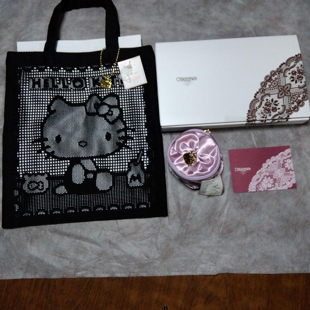 近沢レース レースエコバッグ ハローキティちゃん&小物入れ - メルカリ