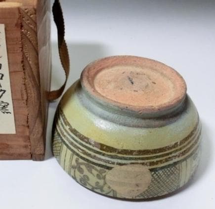 蓋物□サワンカローク窯 鉄絵柿形合子 宋胡録香合 柿香合 古玩 唐物