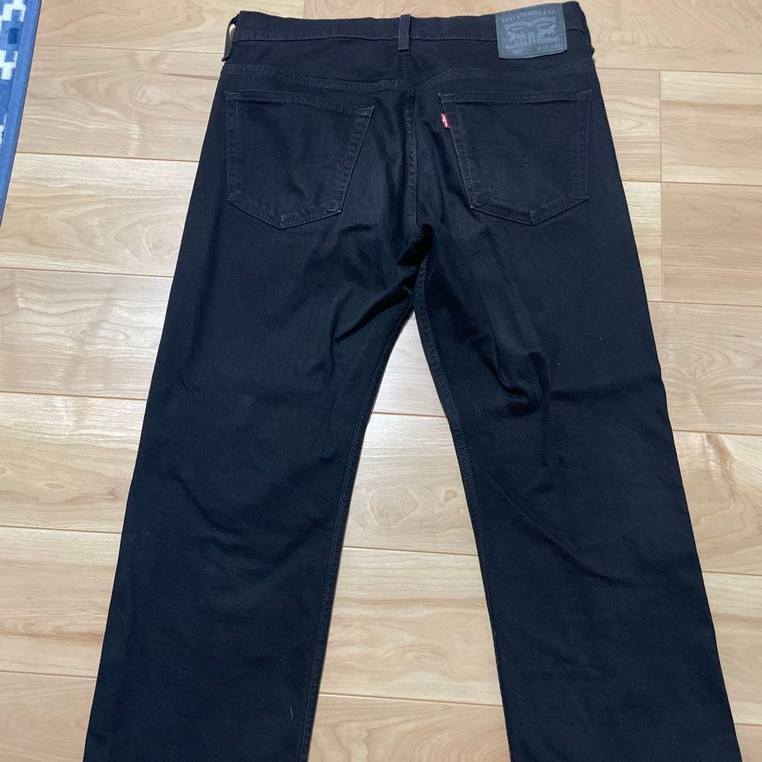 Levi's 569 ルーズストレートブラック W33 リーバイス デニム - メルカリ