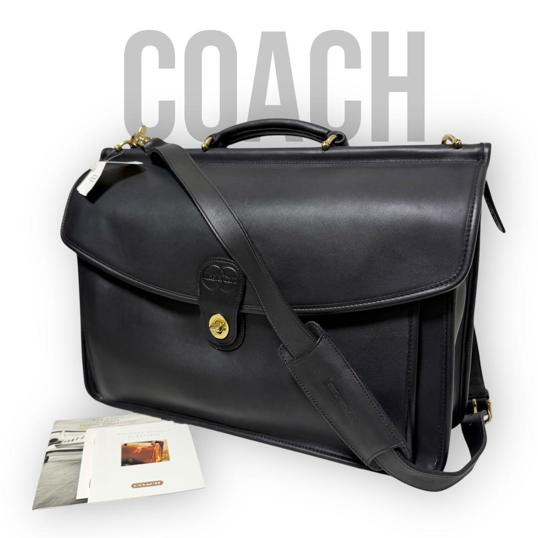 Vintage Coach 5266 Beekman Bag Black コーチ - メルカリ
