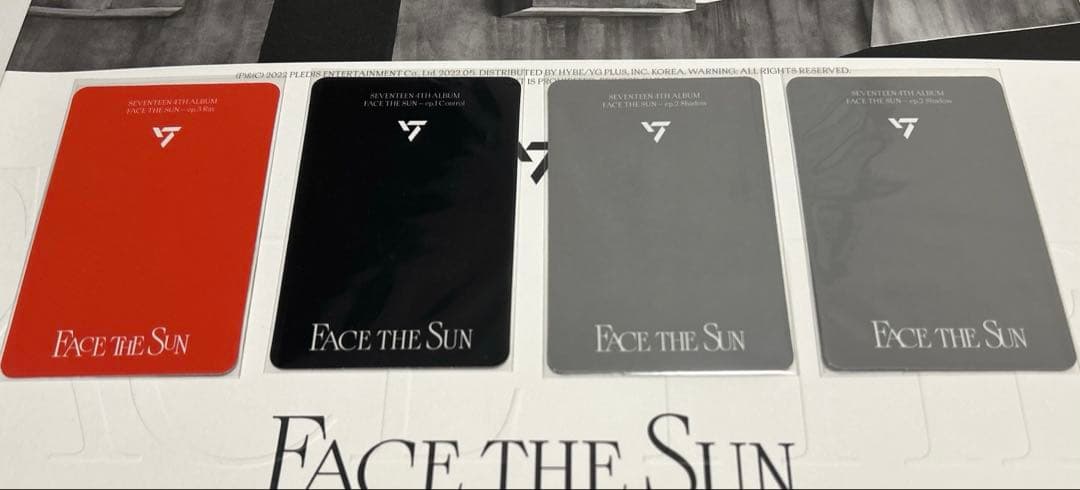 ドギョム face the sun 封入トレカ 4枚 セット - メルカリ