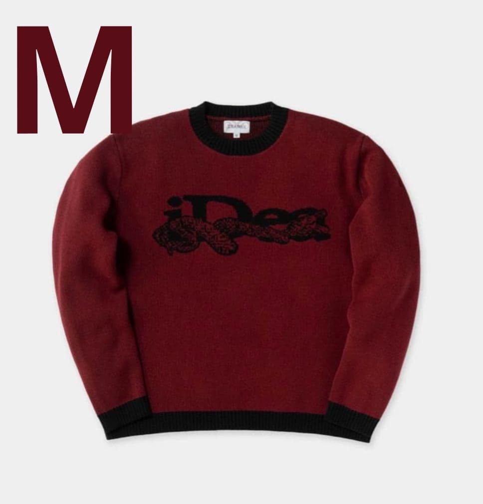 ideaswam OUROBOROS KNIT SWEATER (Red) - メルカリ