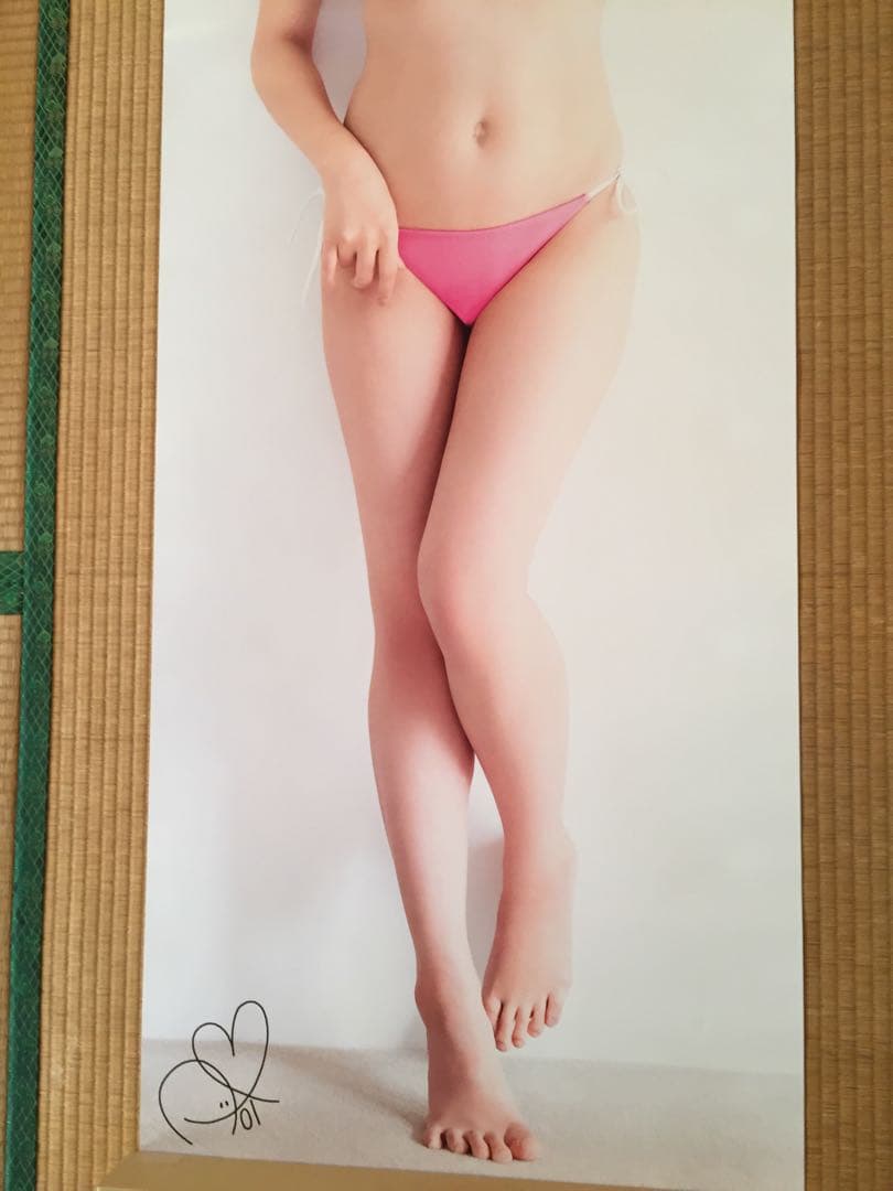 藤乃あおい 等身大ポスター 新品未開封 プラチナフラッシュ ビキニ姿で挑発