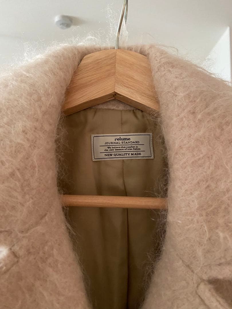 JOURNALSTANDARD relumeモヘヤミックスシャギーショートコート - メルカリ