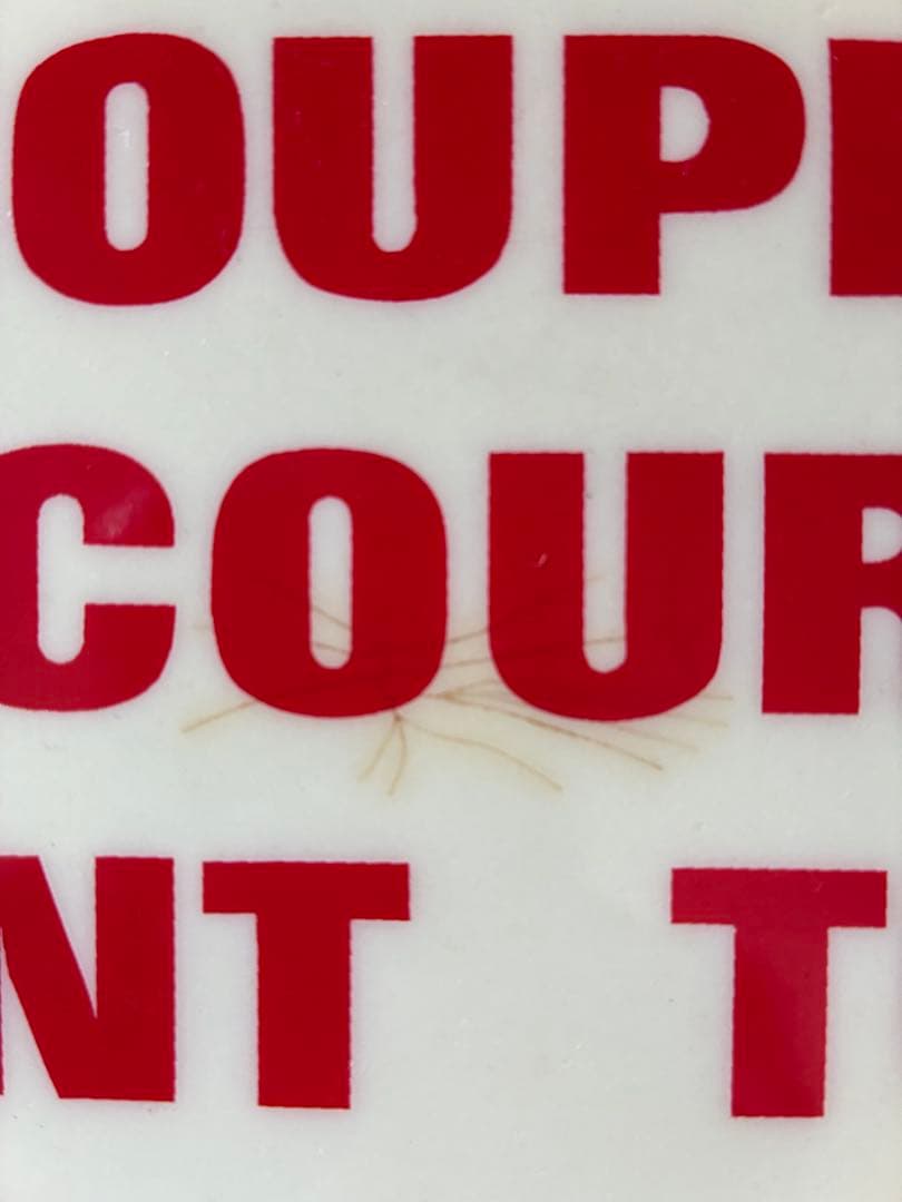 50s様専用フランス アンティーク サイン プレート 看板 注意喚起 文字