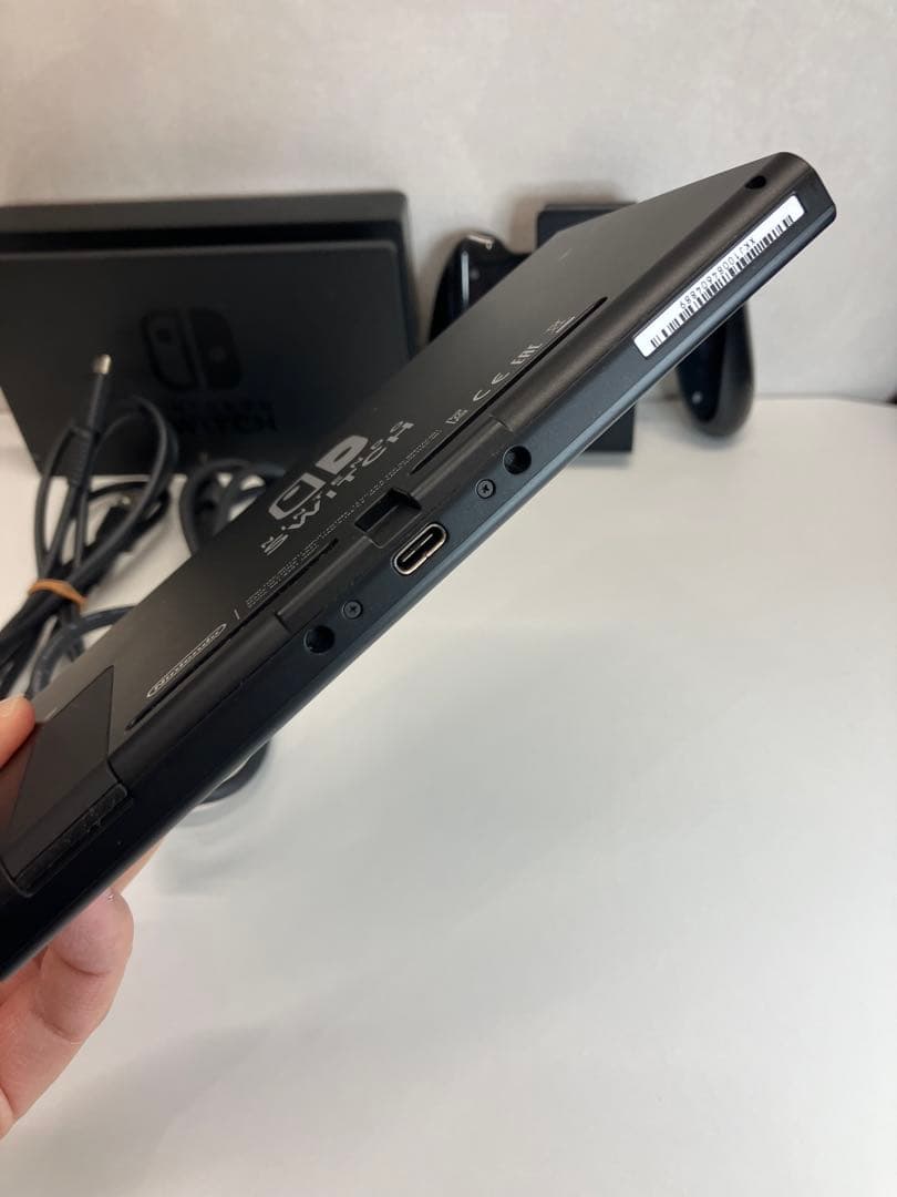 任天堂 Switch スイッチ ゲーム機 通電○ ブラック 【A293】 - メルカリ
