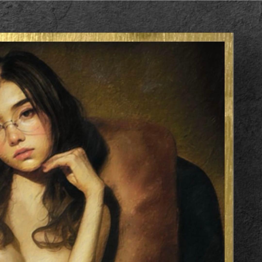 【最高傑作・裸婦画・美しい女性の絵画・絵画】華やかな女性をモデルにしたアート作品