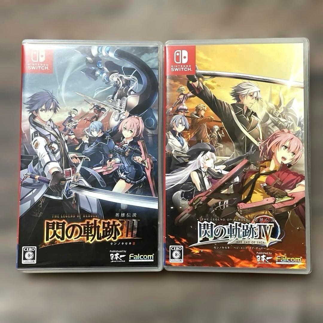 Switch英雄伝説 閃の軌跡3、4セット 英雄伝説 閃の軌跡III & IV セット Switch 閃の軌跡3&4セット 英雄伝説