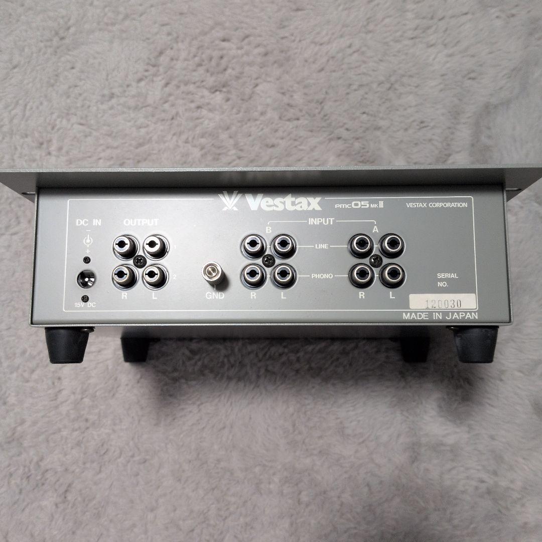 Vestax PMC05 MK III 美品 純正アダプター付き