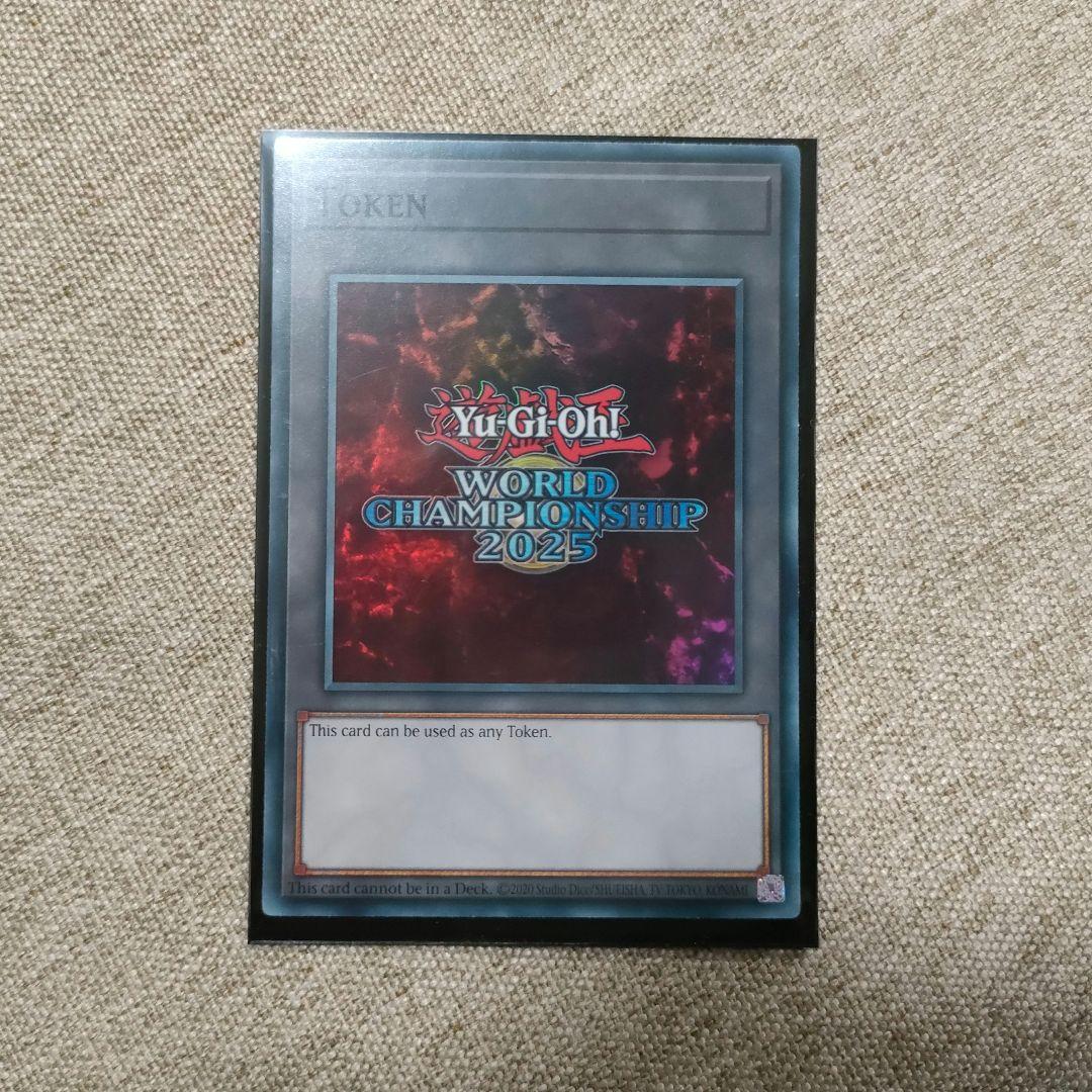【遊戯王】WCS2025 トークン(赤) 遊戯王】WCS2025 トークン(赤)