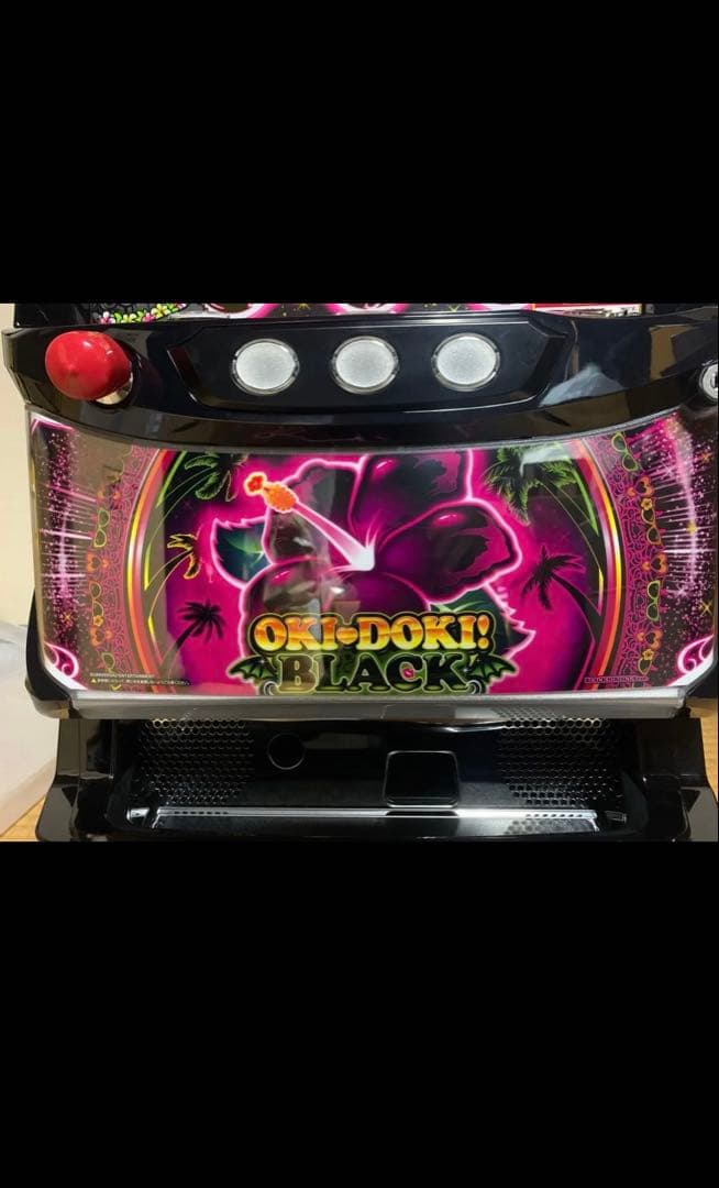 パチスロ実機 沖ドキ!BLACK (新品未使用 メダル不要機ではないです