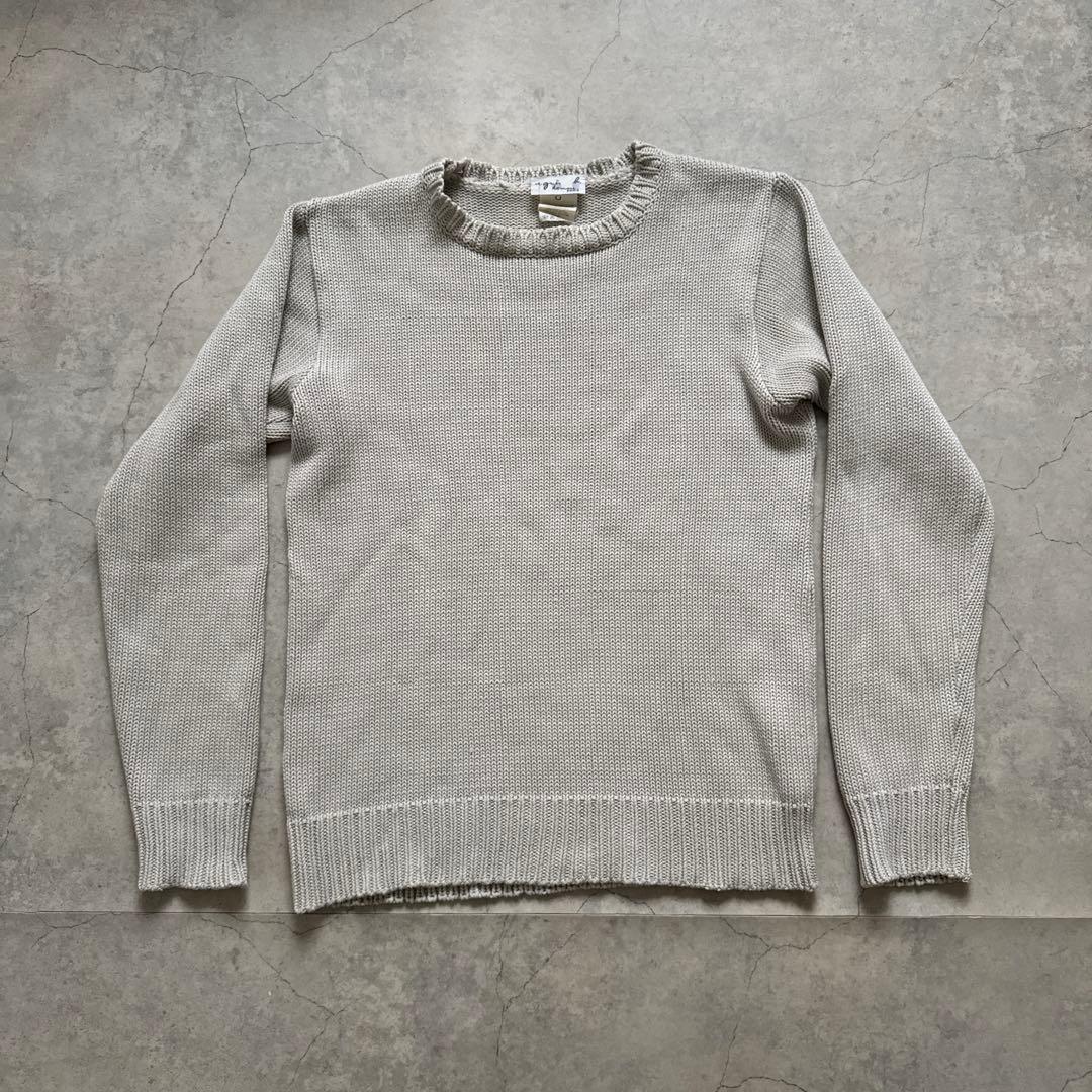 agnes'b homme アニエスベーオム コットンニット フランス製 - メルカリ