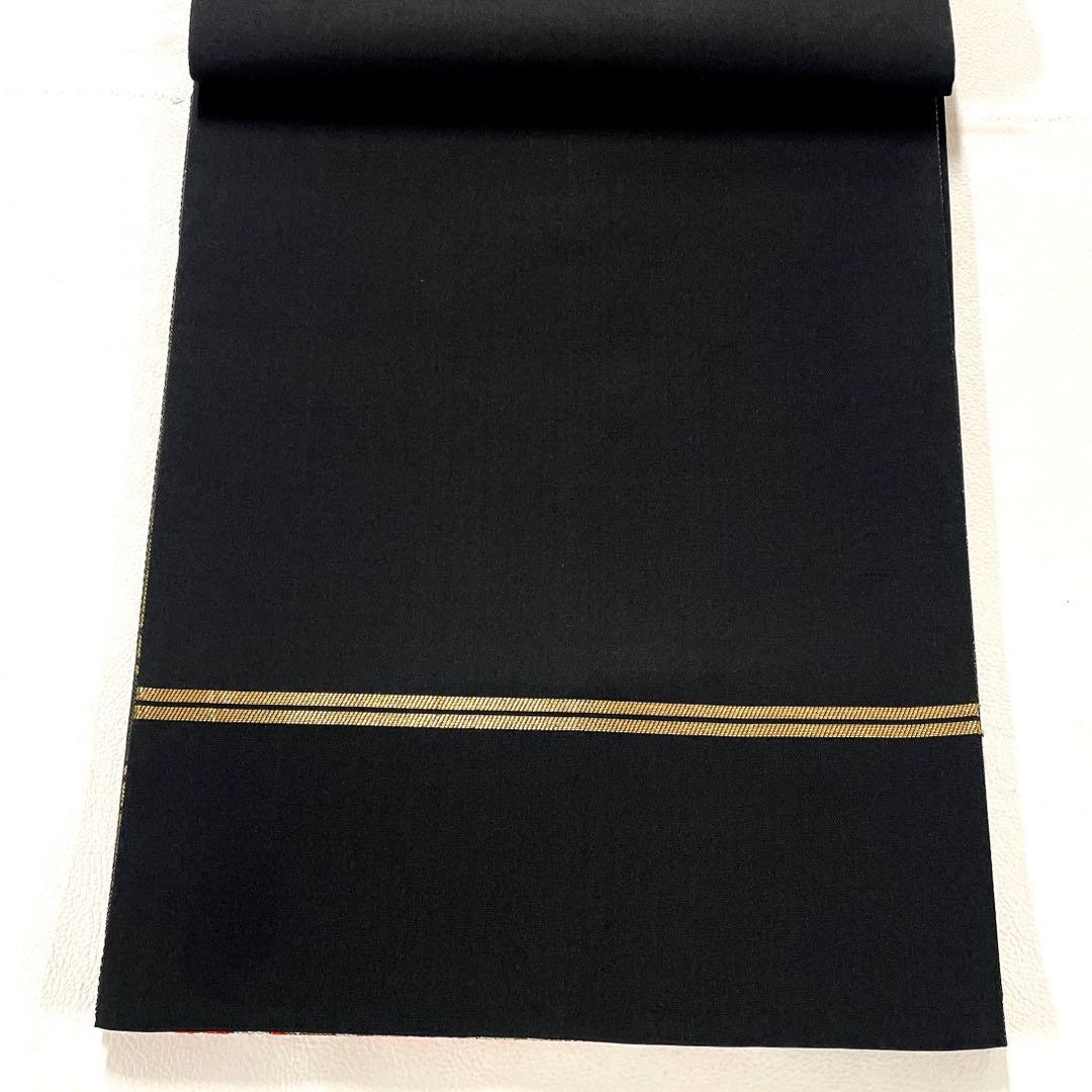 帯6537 ○川島織物謹製 高級 正絹 六通 袋帯 花文 華文 - メルカリ