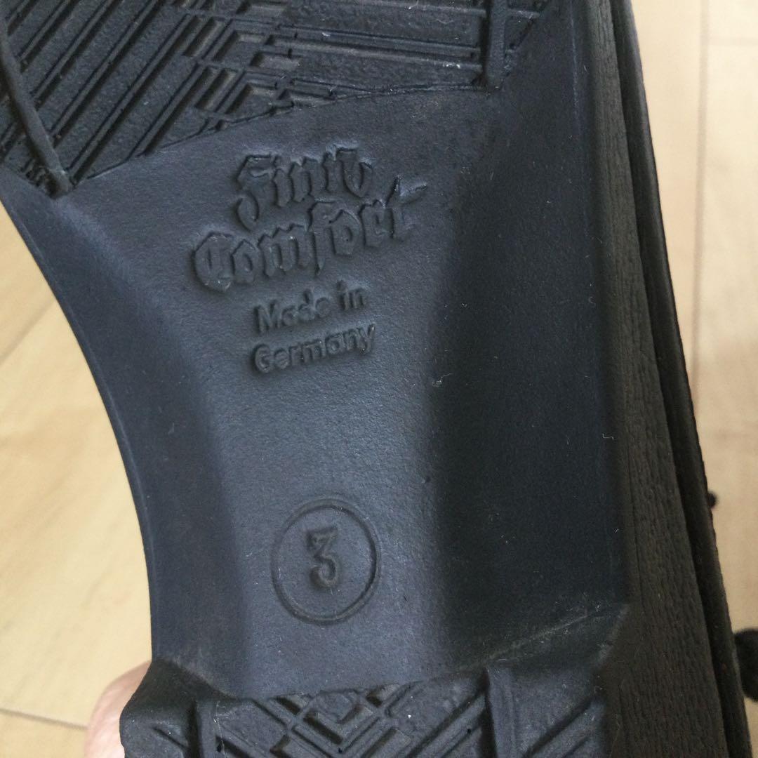 Finn Comfort フィンコンフォート 22.5cm 相当ブラック