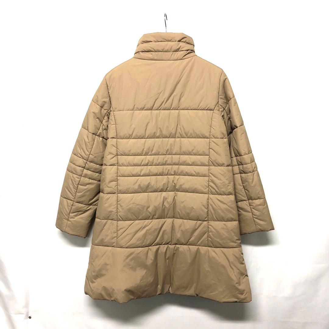□ SUPER LADY 山本寛斎 ヤマモトカンサイ 中綿 コート ベージュ L