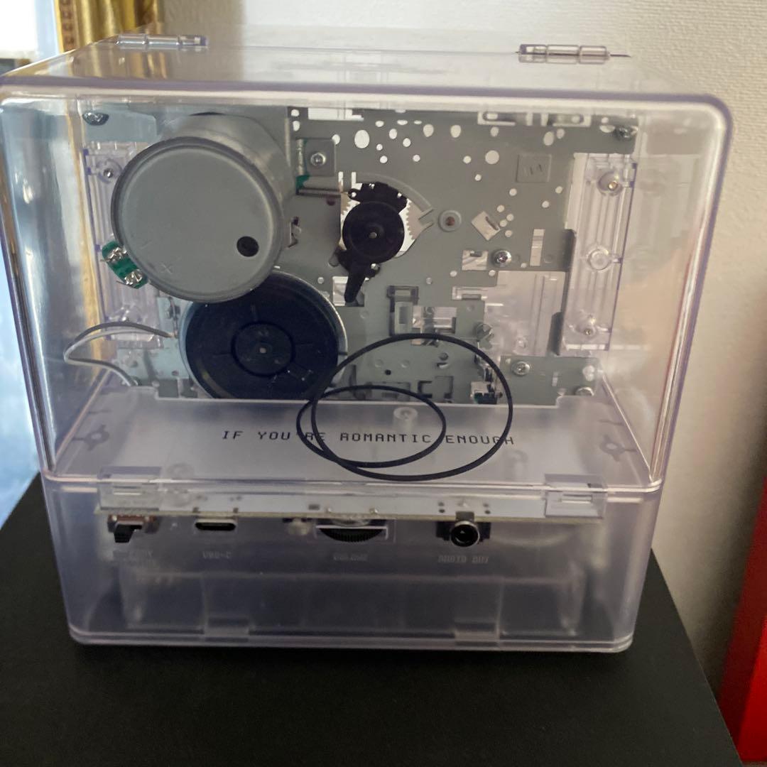 IT'S REAL NINMLAB カセットプレーヤー 透明 ジャンク品 - メルカリ