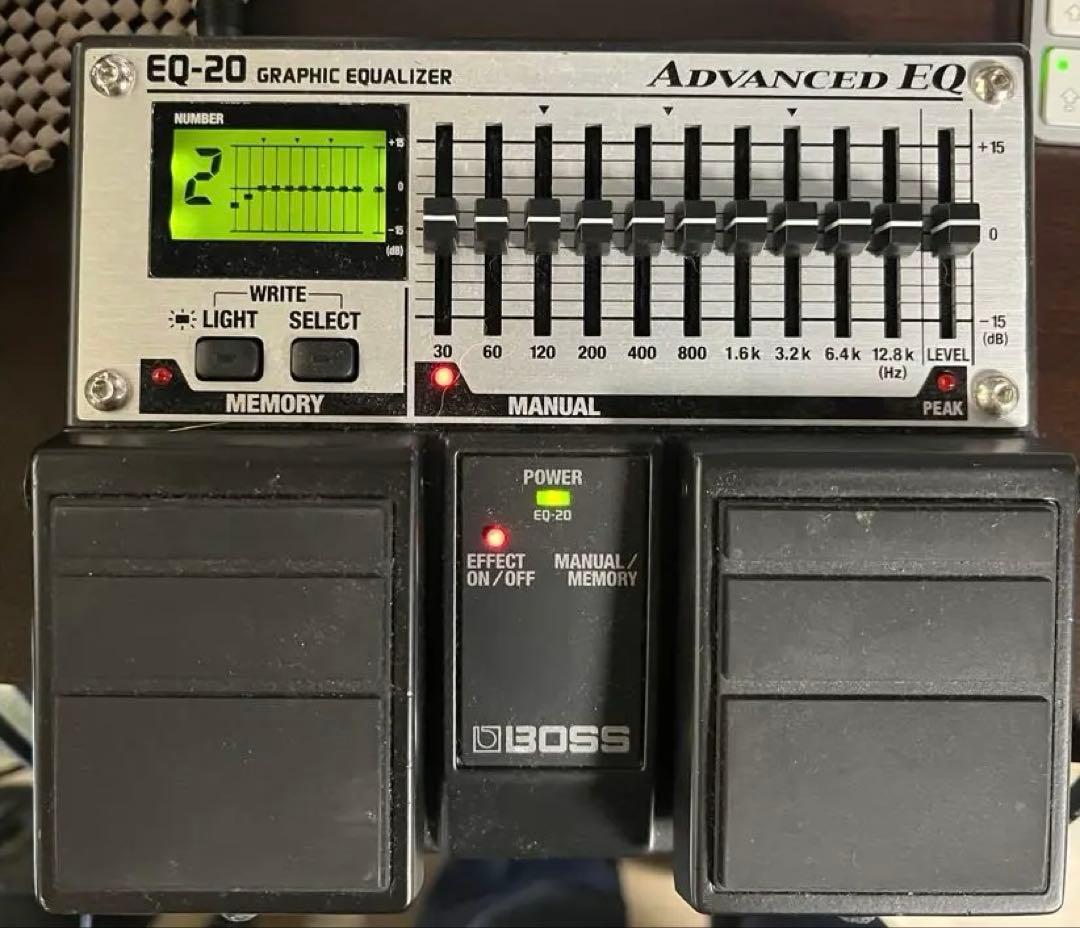 BOSS EQ-20 グラフィックイコライザー BOSS - EQ-20 | Advanced EQ