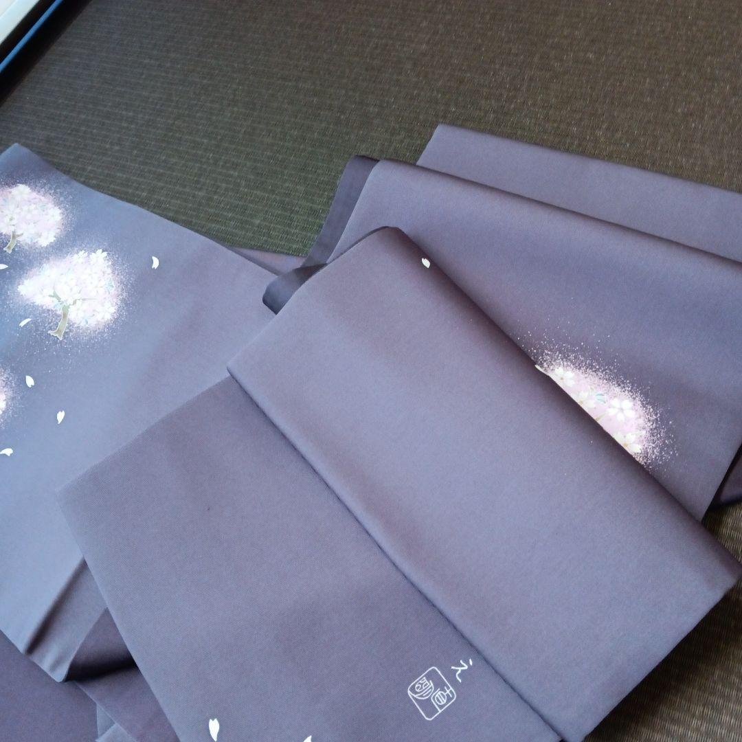 手描き友禅 工房さはこ 友禅作家 佐波古直明氏 九寸名古屋帯