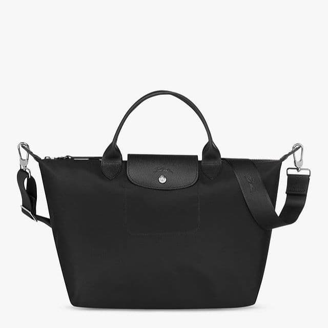 LONGCHAMP プリアージュ ショルダーバッグ M ブラック ル プリアージュ エクストラ M ショルダーバッグ 10189987
