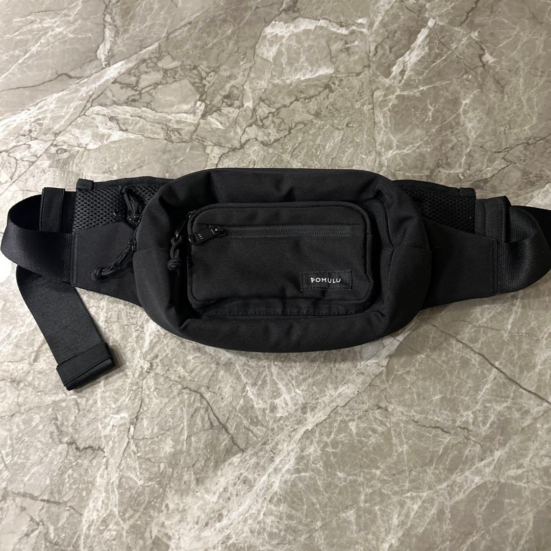 POMULU ポムル　ブラック ポムル(POMULU)ヒップシートショルダーバッグ【カジュアルブラック】6