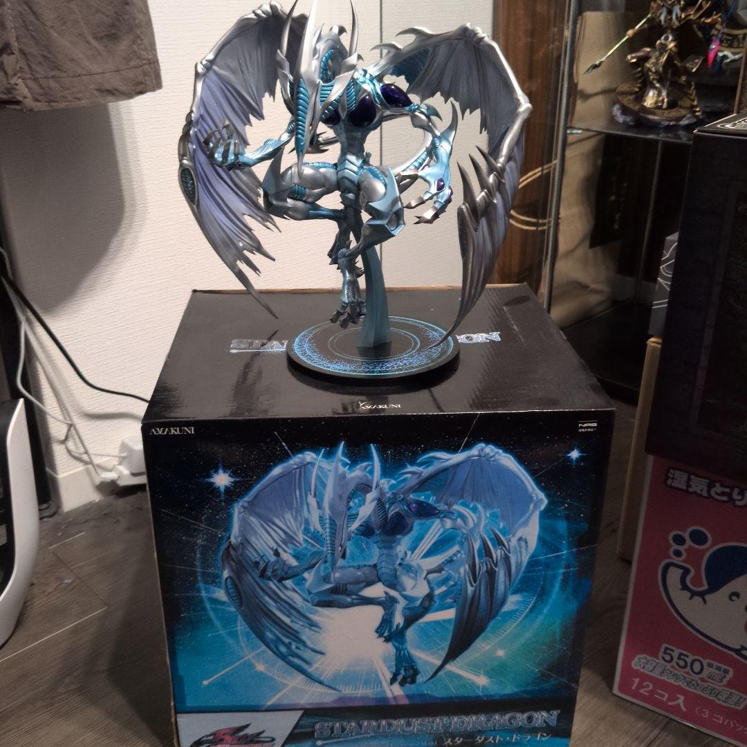 AMAKUNI 遊戯王5D's スターダスト・ドラゴン フィギュア【中古・箱有