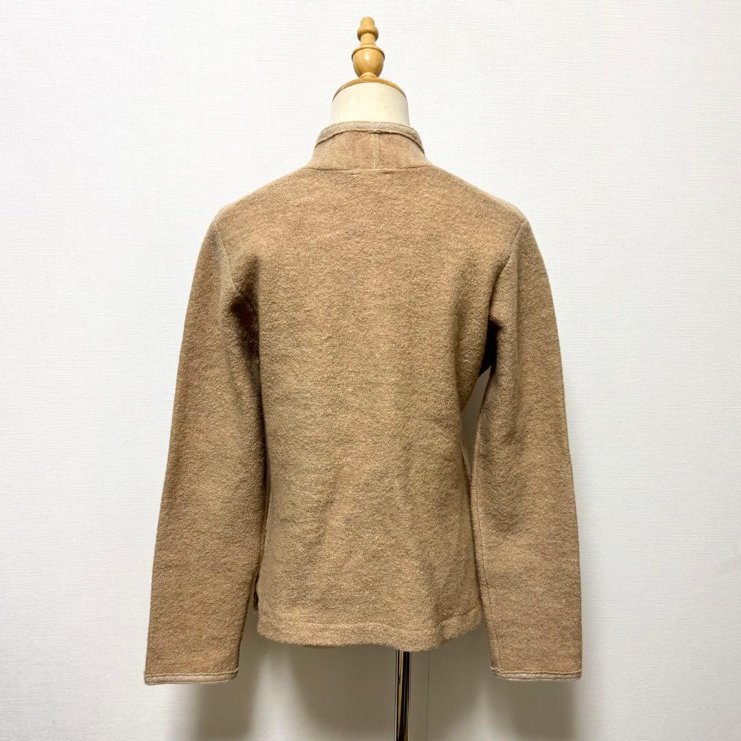 パラスパレス ウール ニット カーディガン ニットジャケット 縮絨