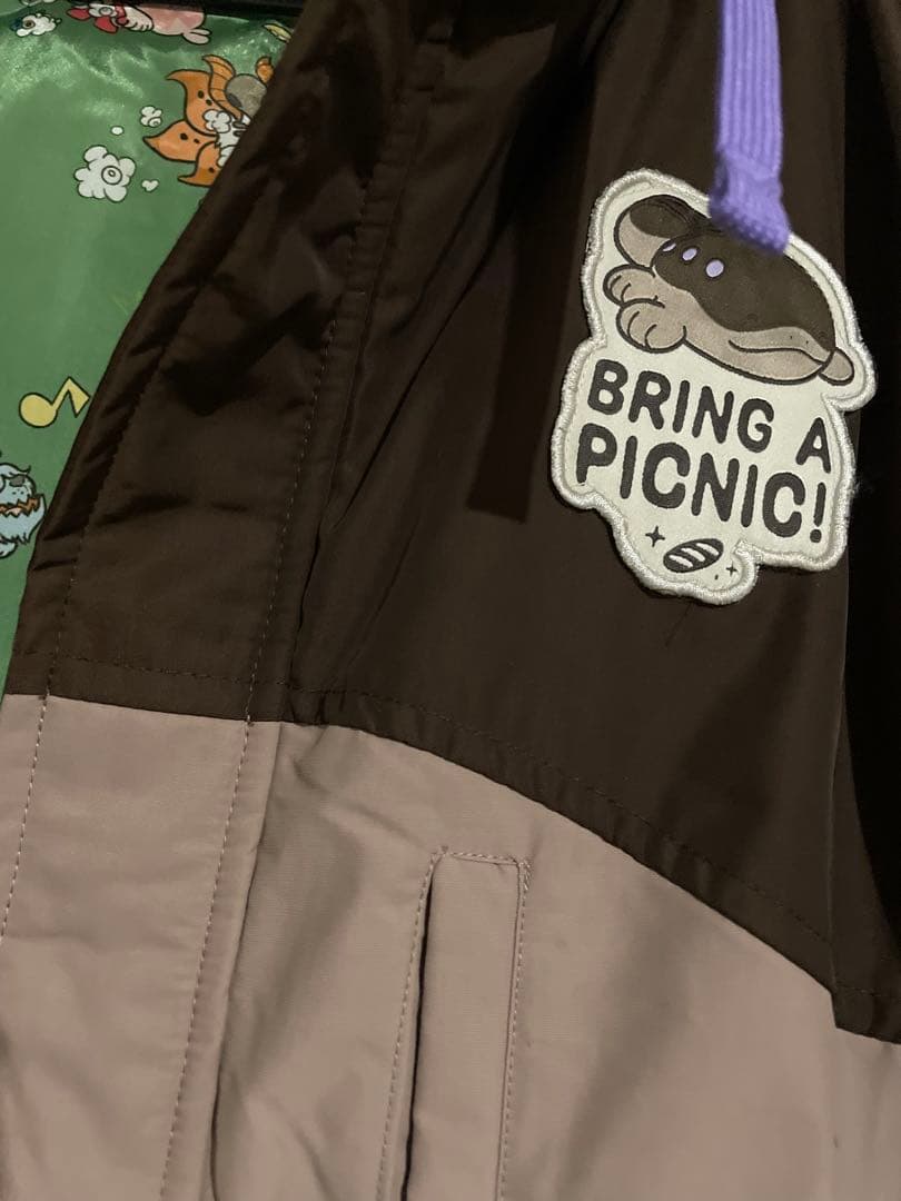 Bring a picnic! パルデアドオー ポケモンリバーシブルアウター新品