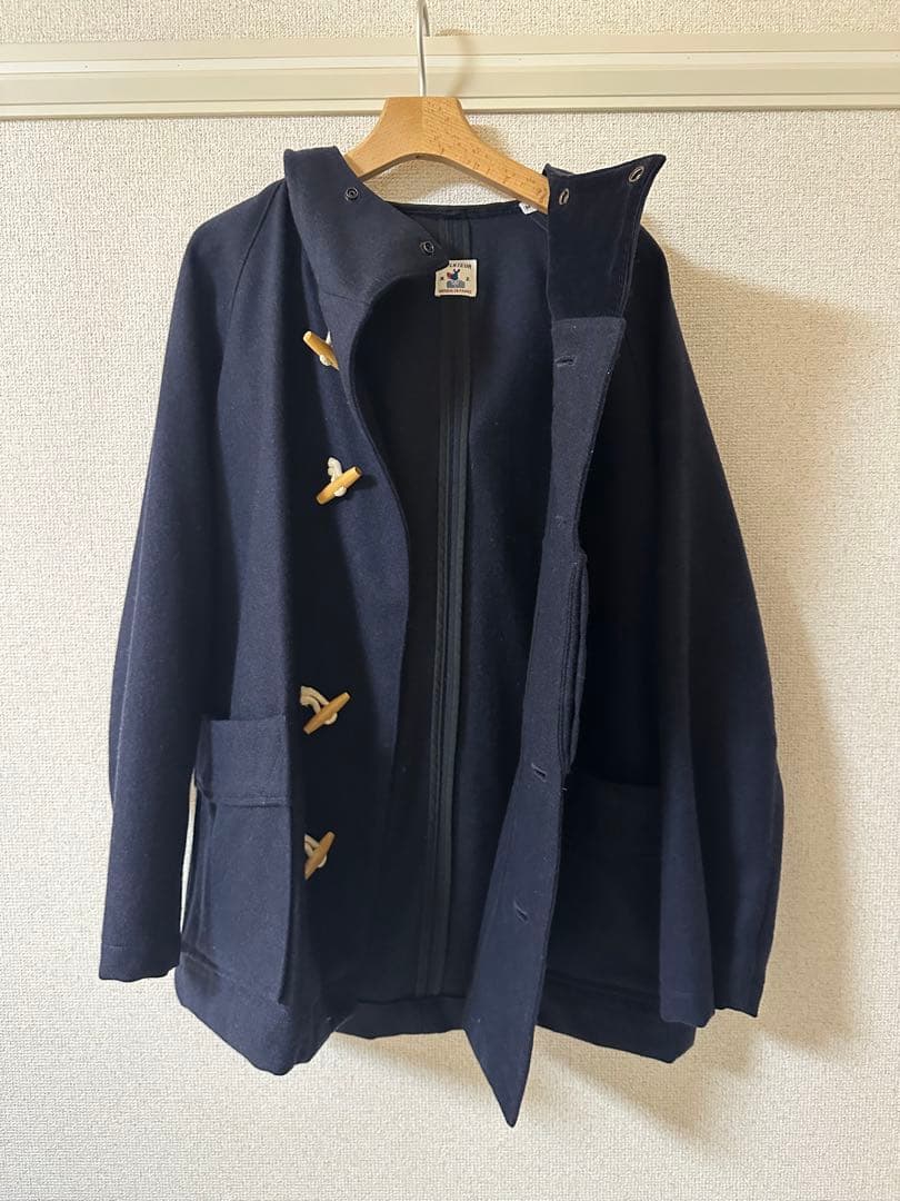 arpenteur ウールメルトンダッフルコート