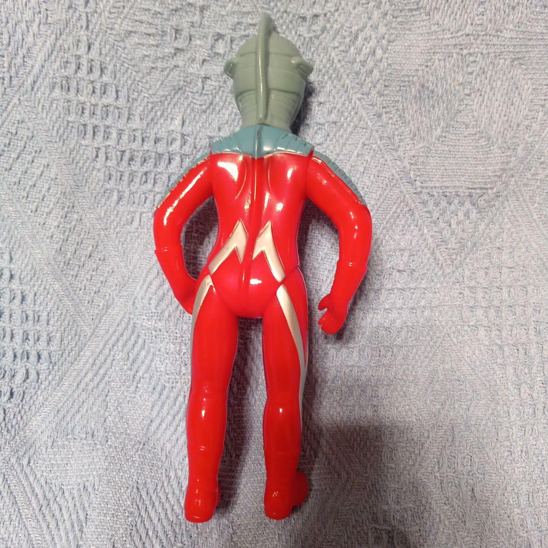 の*を様 ☆ウルトラセブン☆ブルマァク再販☆ソフビ人形☆体長23cm