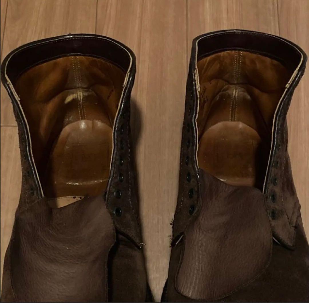 ALDEN オールデン スエード ミリタリーラスト 8.5E 45062