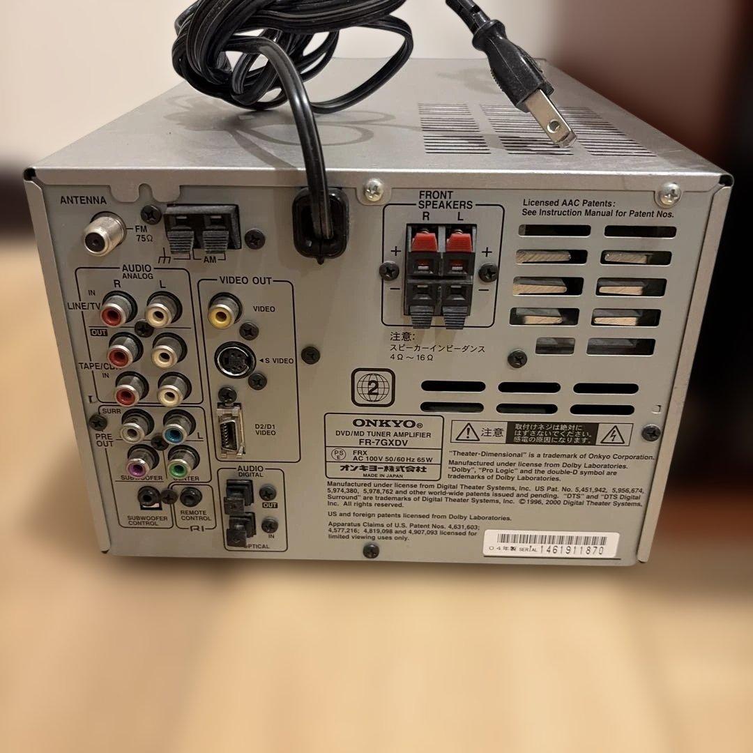 ONKYO FR-7GXDV UWA-9ミニコンポ 5.1ch