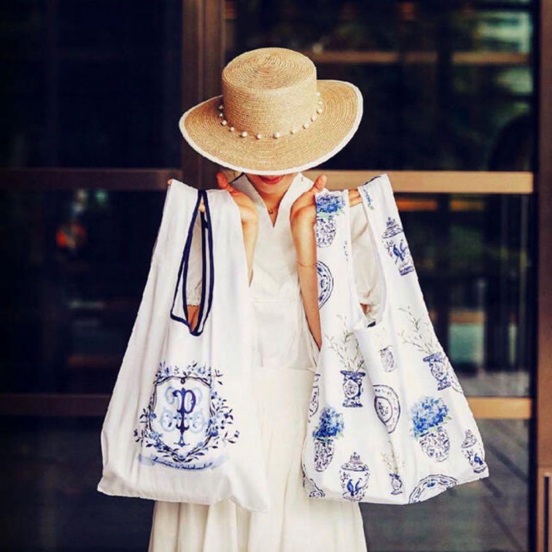 seventen セブンテン パレスホテル エコバッグ 陶器柄 新品 未使用