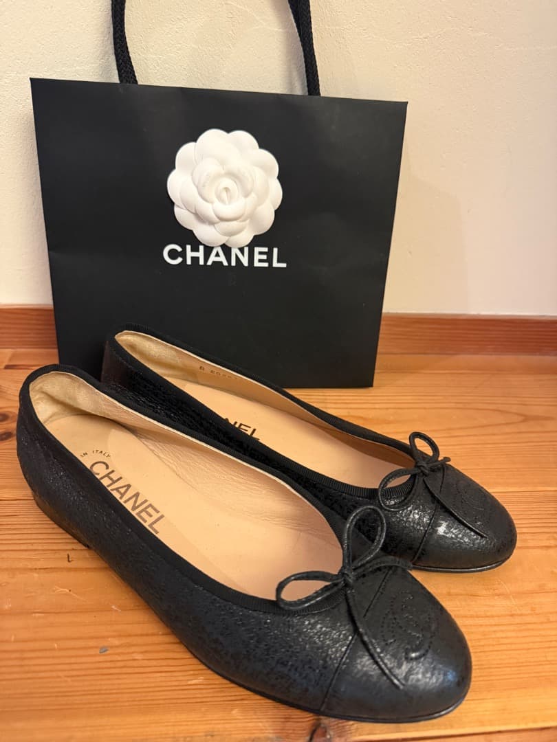 matro様専用美品シャネルバレリーナ バレエシューズ ココマーク 37C