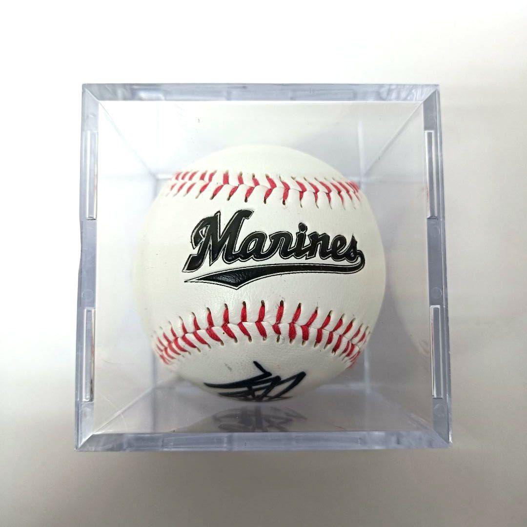 276.千葉ロッテマリーンズ 佐々木朗希 ＃17 サインボール - メルカリ